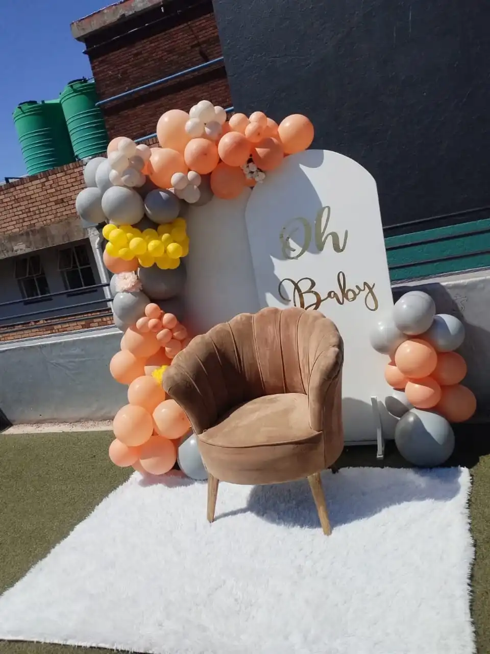 Premium event styling with elegant balloon installations and decor